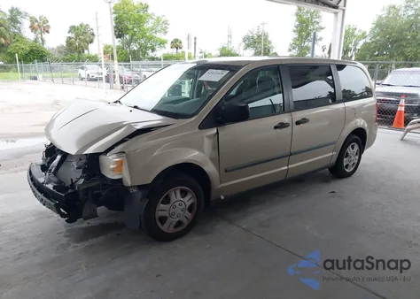 2008 Dodge Grand Caravan Se from USA, damaged, VIN 2D8HN44H18R145126